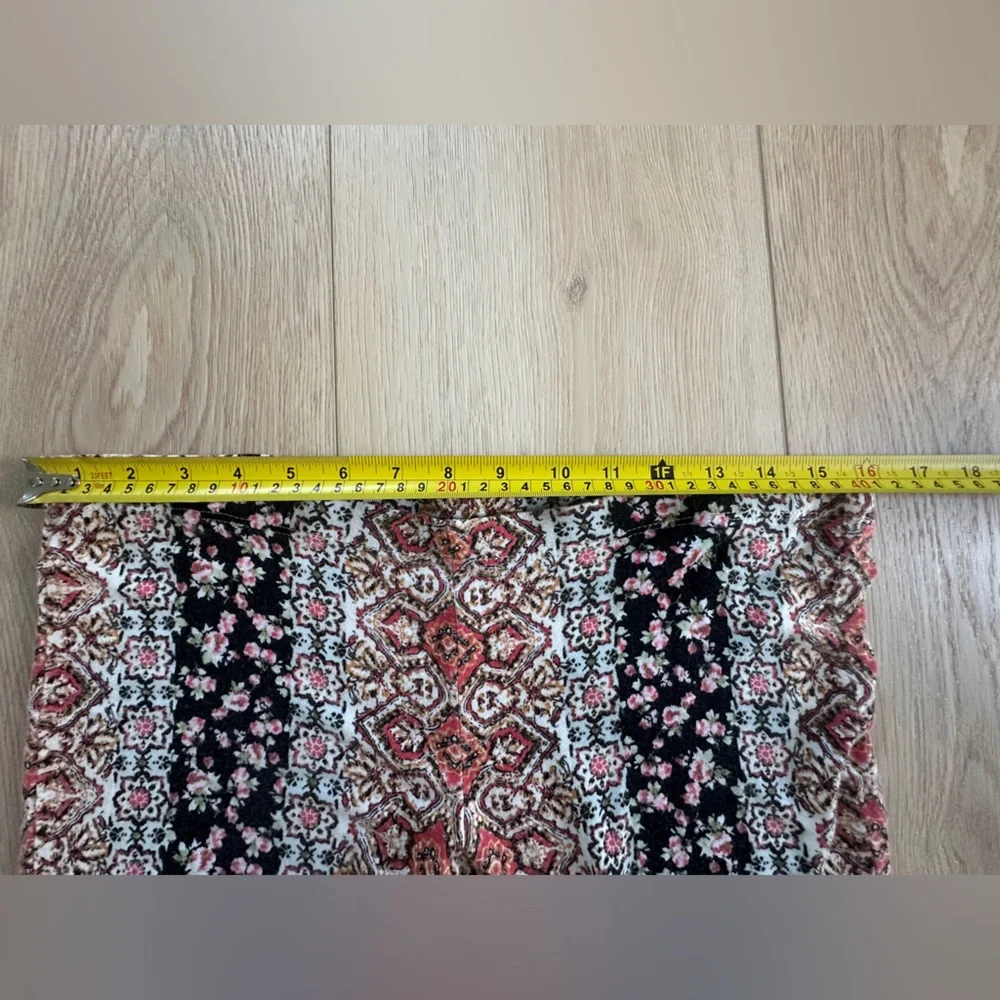 Vintage SUPER soft California Beachwear Floral Pattern Women’s Bell Bottoms 💕 🏖️ - Picture 5 of 6